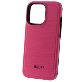 Apple iPhone 13 Pro Max, (BORO)  Back Armor Case, Color Pink