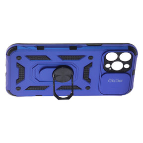 Apple iPhone 12 Pro Max Case, Ring Armor Case with Lens Cover, Color Blue