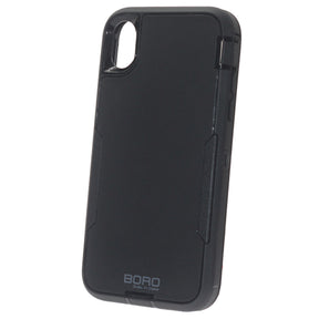Apple iPhone XR, (BORO) Slim Armor Case, Color Black