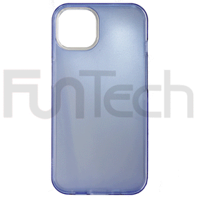 Apple iPhone 13 Mini, Double Sided Frosted Surface, Phone Case, Color Blue.