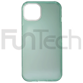 Apple iPhone 13 Mini, Double Sided Frosted Surface, Phone Case, Color Green.