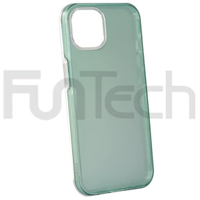 Apple iPhone 13, Double Sided Frosted Surface, Color Green.