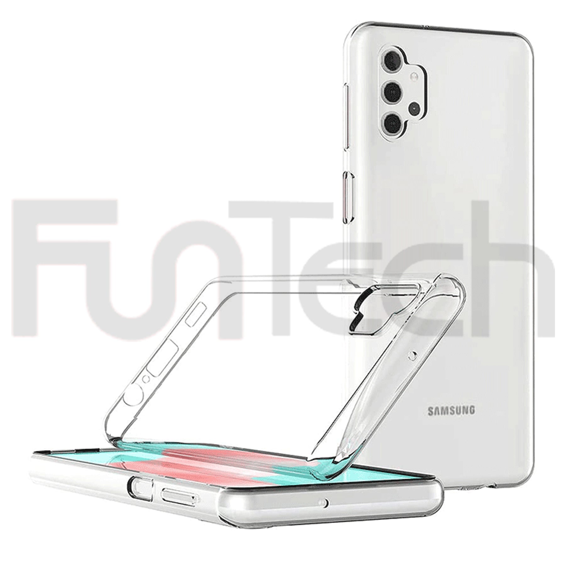 Samsung A32 5G, Case, Color Clear.