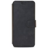 iPhone 13 Mini Case, Leather Wallet Case, Color Black
