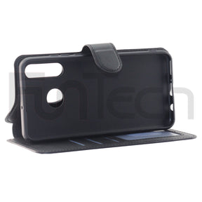 Huawei P30 Lite, Wallet Case, Color Black.