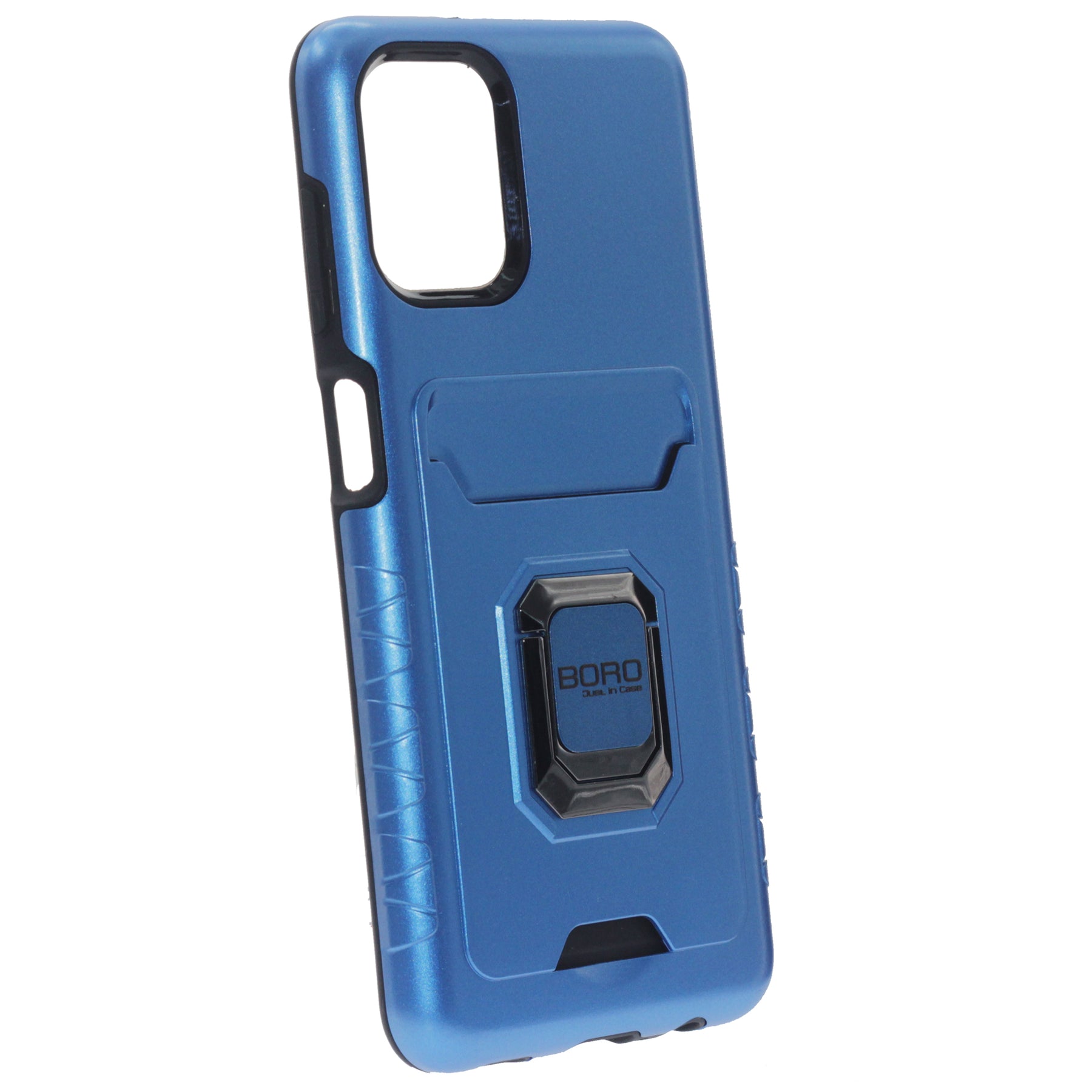 Samsung A12 5G, Magnetic Ring Armor Case, Color Blue