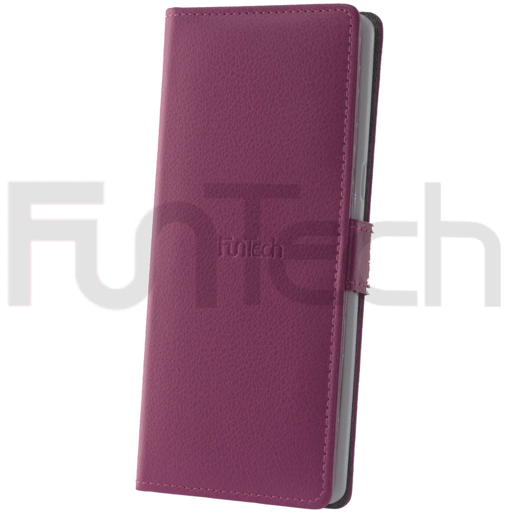 Samsung Note 8, Leather Wallet Case, Color Pink.