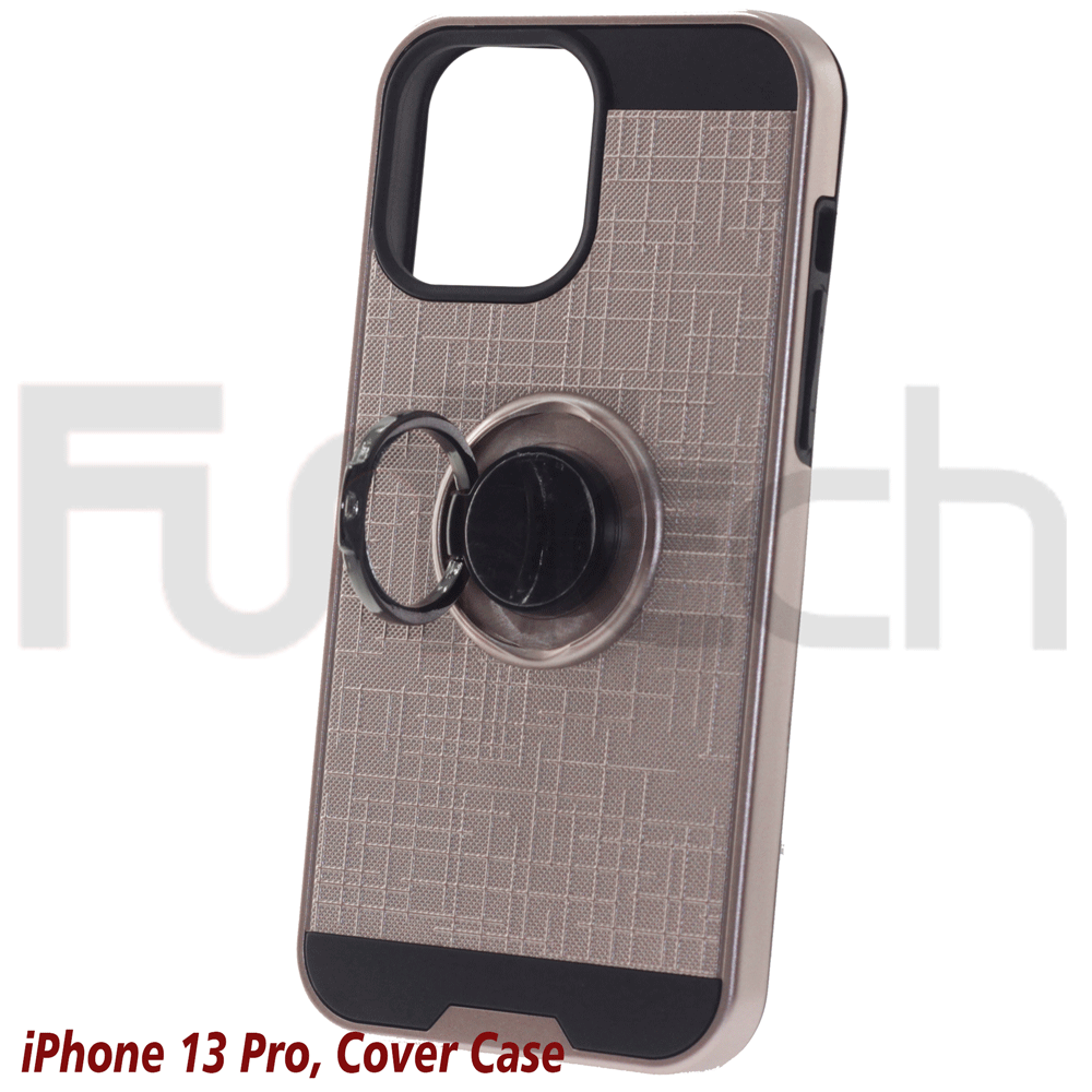 Apple iPhone 13 Pro, Ring Armor Case, Color Gold.