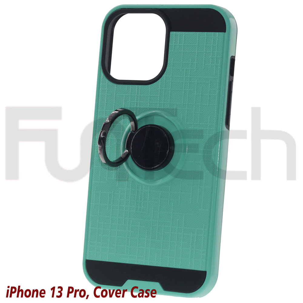 Apple iPhone 13 Pro, Ring Armor Case, Color Teal.