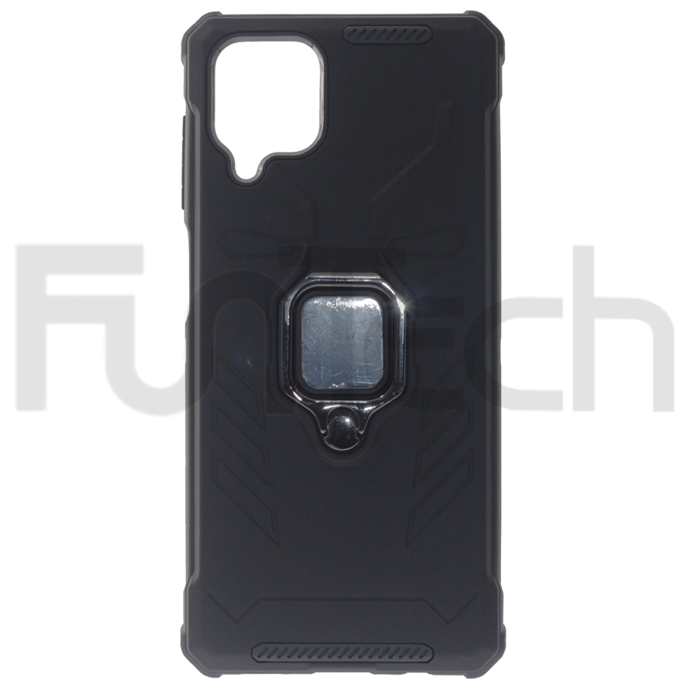 Samsung A12 5G, Ring Armor Case, Color Black.