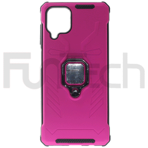 Samsung A12 5G, Ring Armor Case, Color Pink.