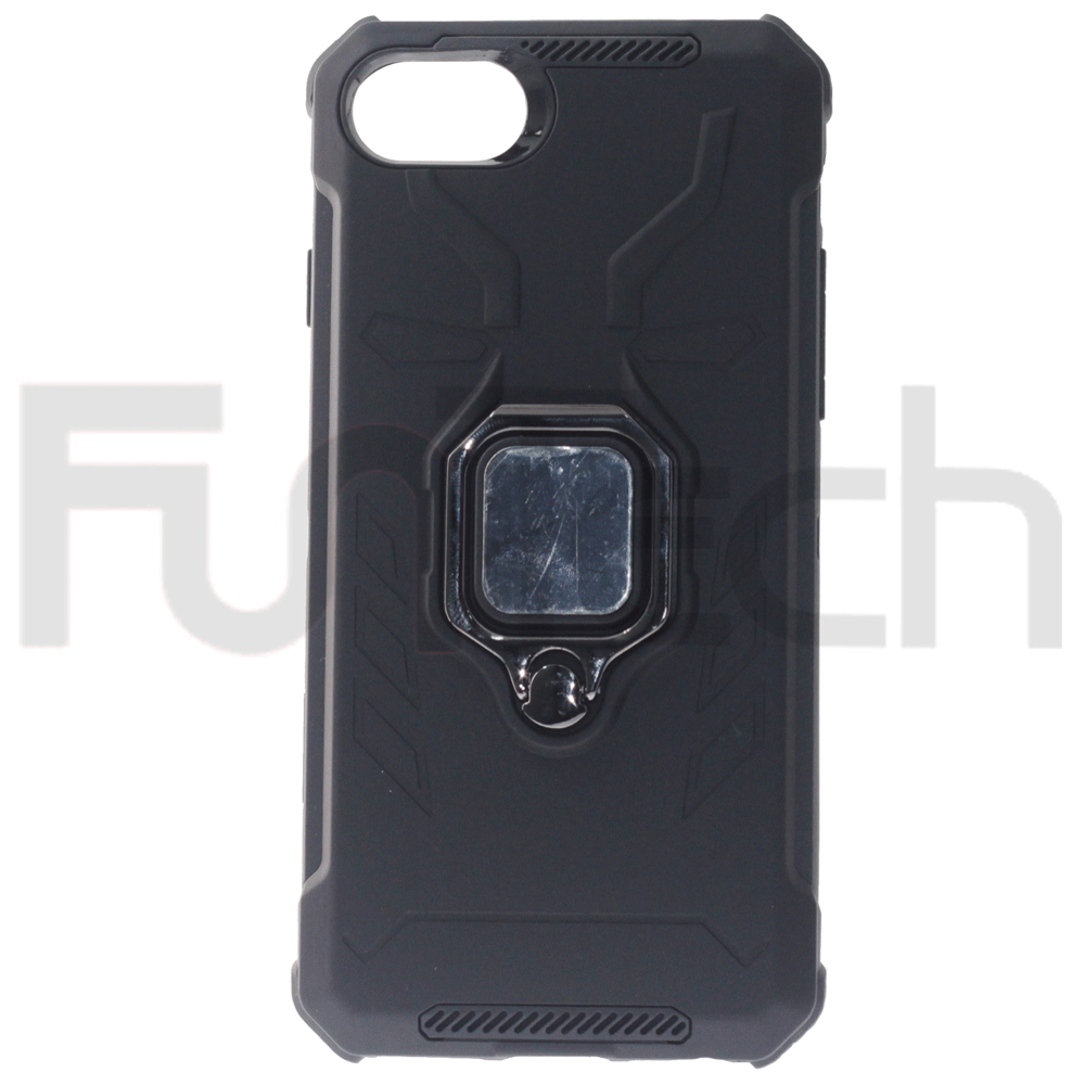 Apple iPhone 6/7/8/SE2020, Ring Armor Phone Case, Color Black.