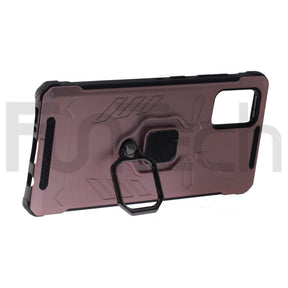 Samsung A51, Ring Armor Case, Color Rose Gold.