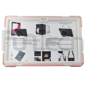 Drop & Shock Proof Samsung Tab Case For - S7 FE 12.4" | T730/T735, Colour Rose Gold.