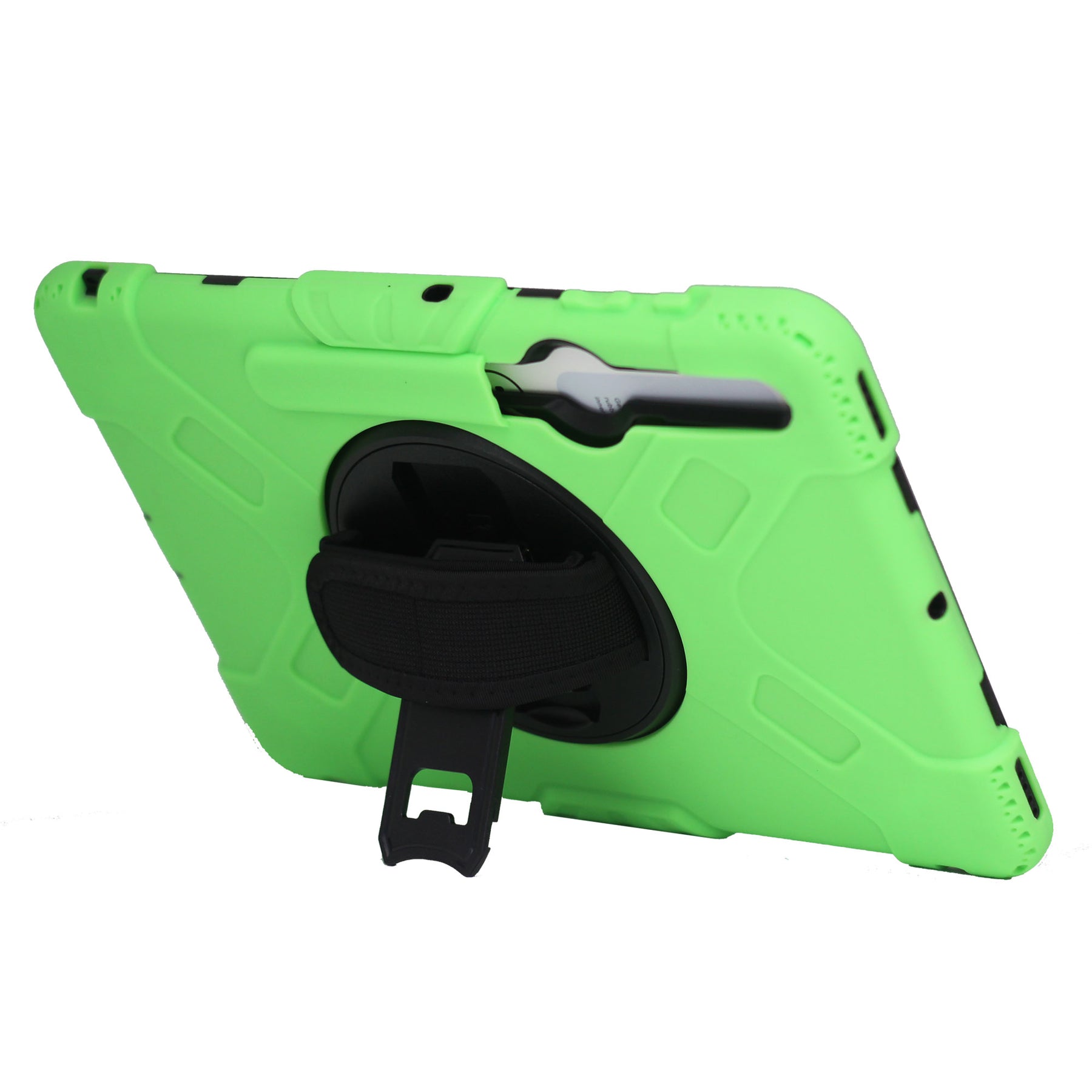 Drop & Shock Samsung S7 FE, T730/T735 Tab Case, Colour Green