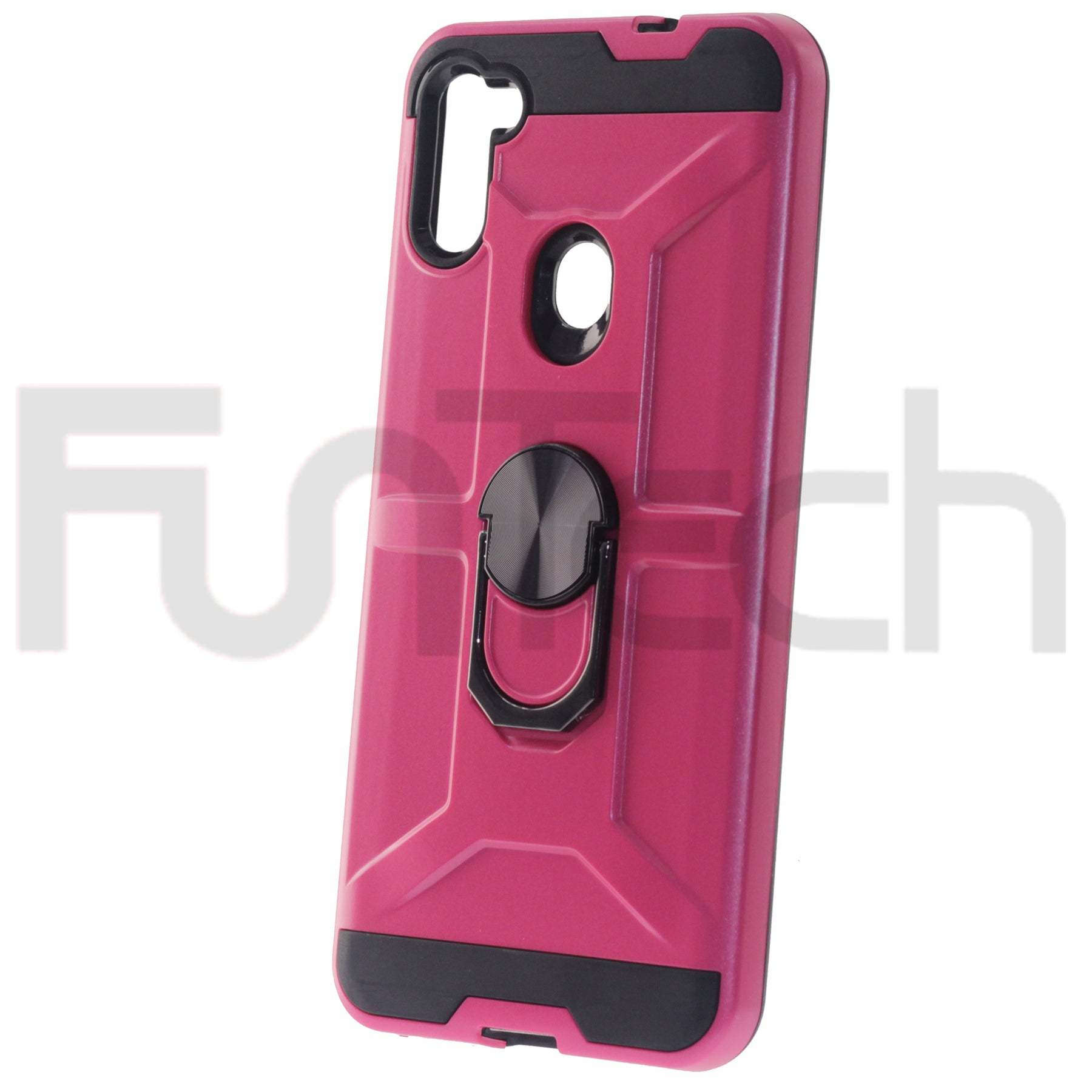 Samsung A11, Ring Armor Case, Color Red.