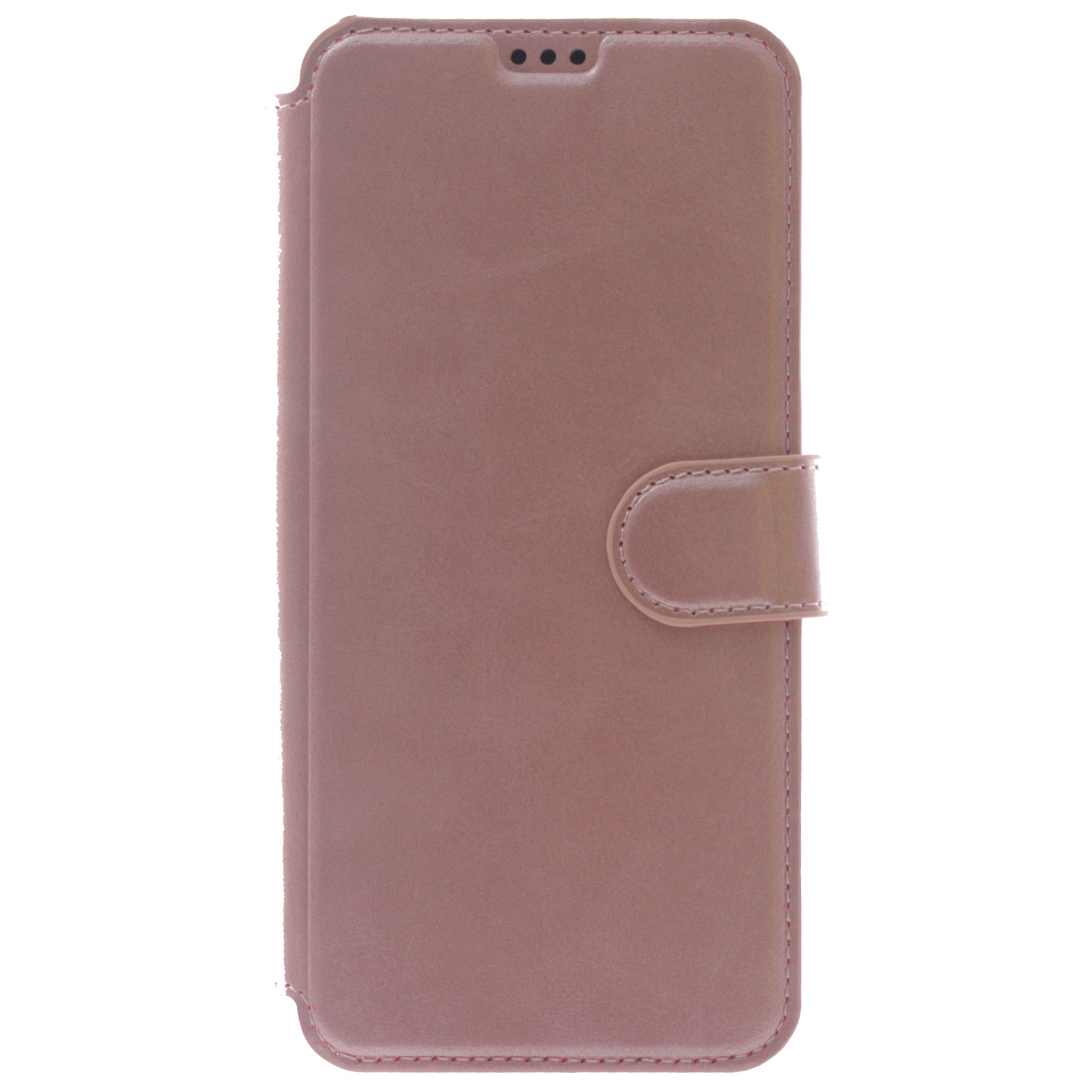 Samsung A12 5G, Leather Wallet Case, Color Rose Gold 