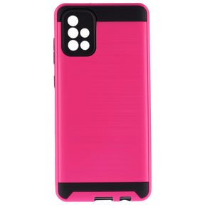 Samsung A71 pink slim case