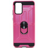 Samsung S20 Plus Armor Ring Case, Color Pink