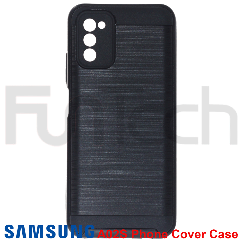 Samsung A02S, Slim Armor Case, Color Black.