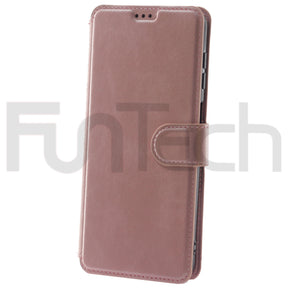 Samsung A12, Leather Wallet Case