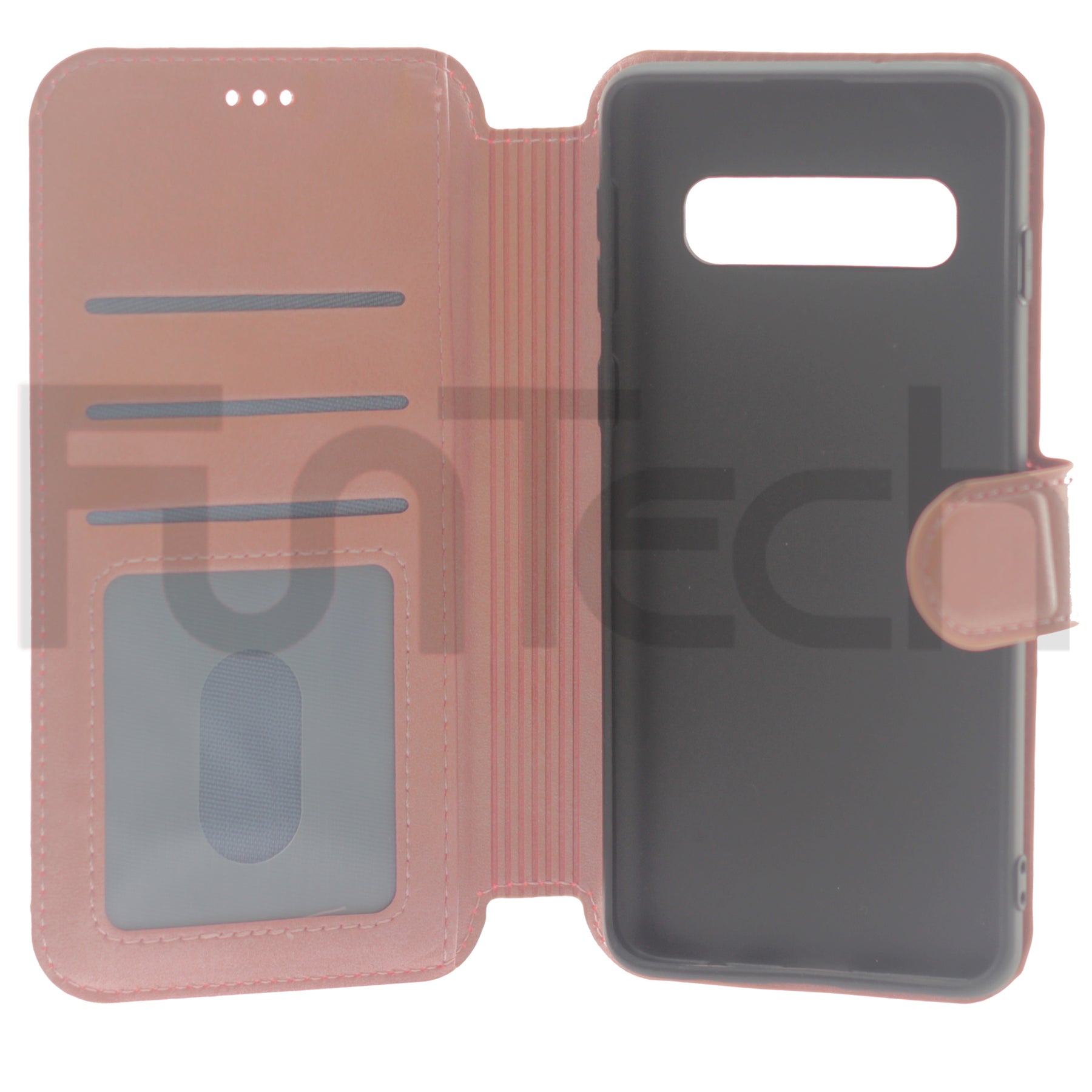 Samsung S10, Leather Case.