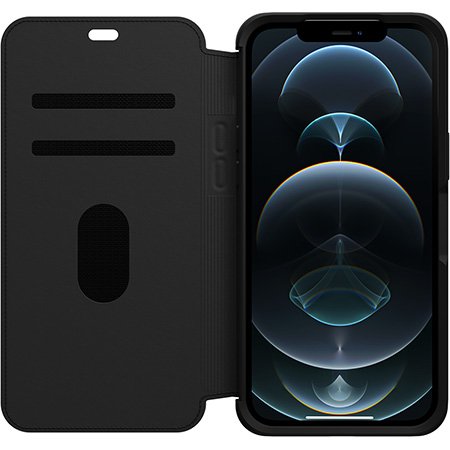 OTTERBOX iPhone 12/12 Pro Strada Series Case Black