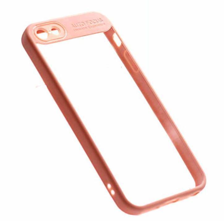 Auto Focus iPhone 5 5s SE phone case pink