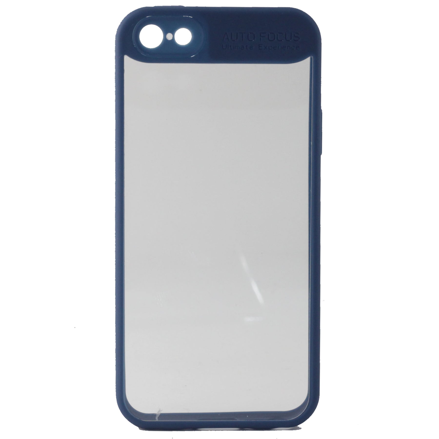 Auto Focus iPhone 5 5s SE phone case blue