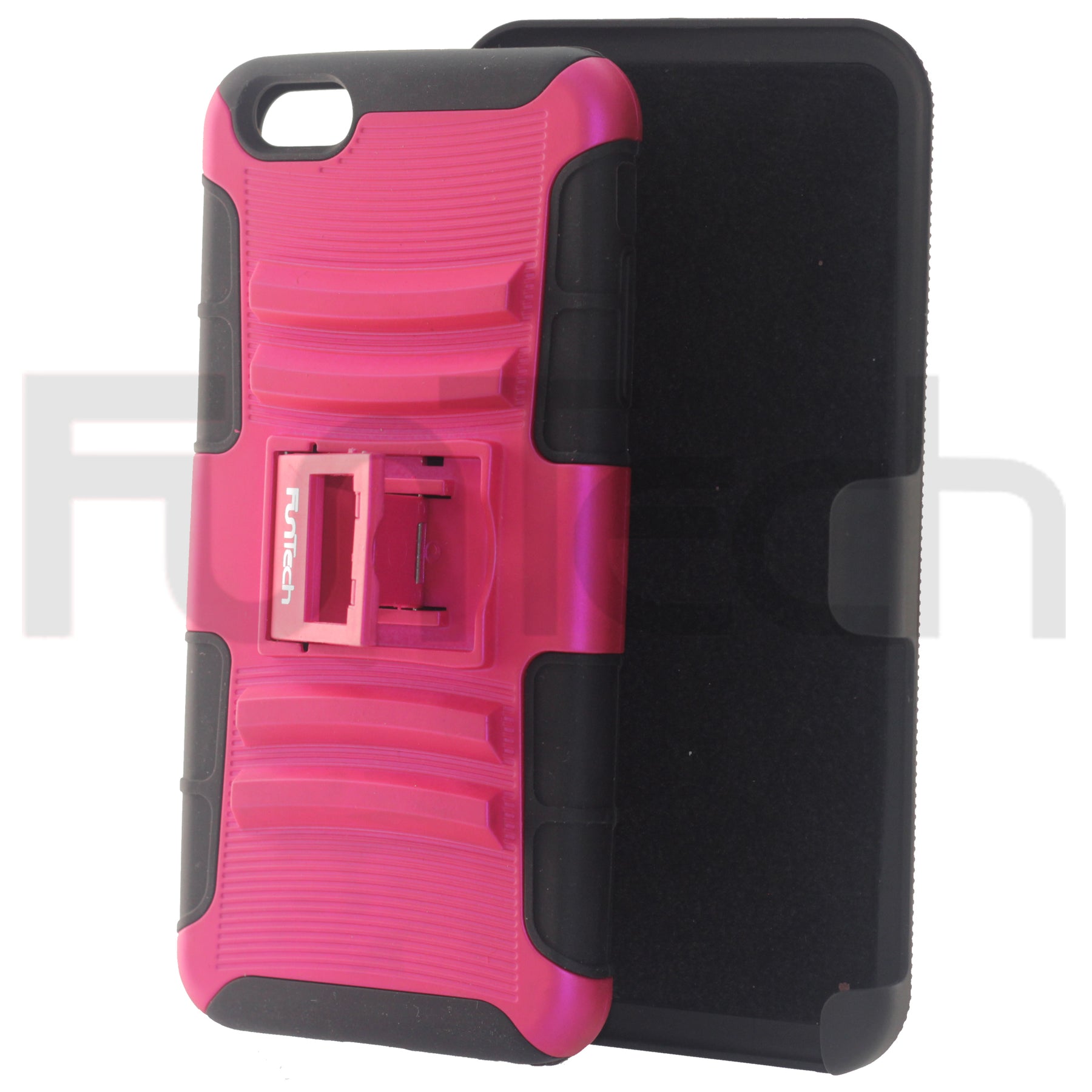 Apple, iPhone 6/6S, 5.5"Rugged Shockproofl Case with Beltclip, Color Pink.