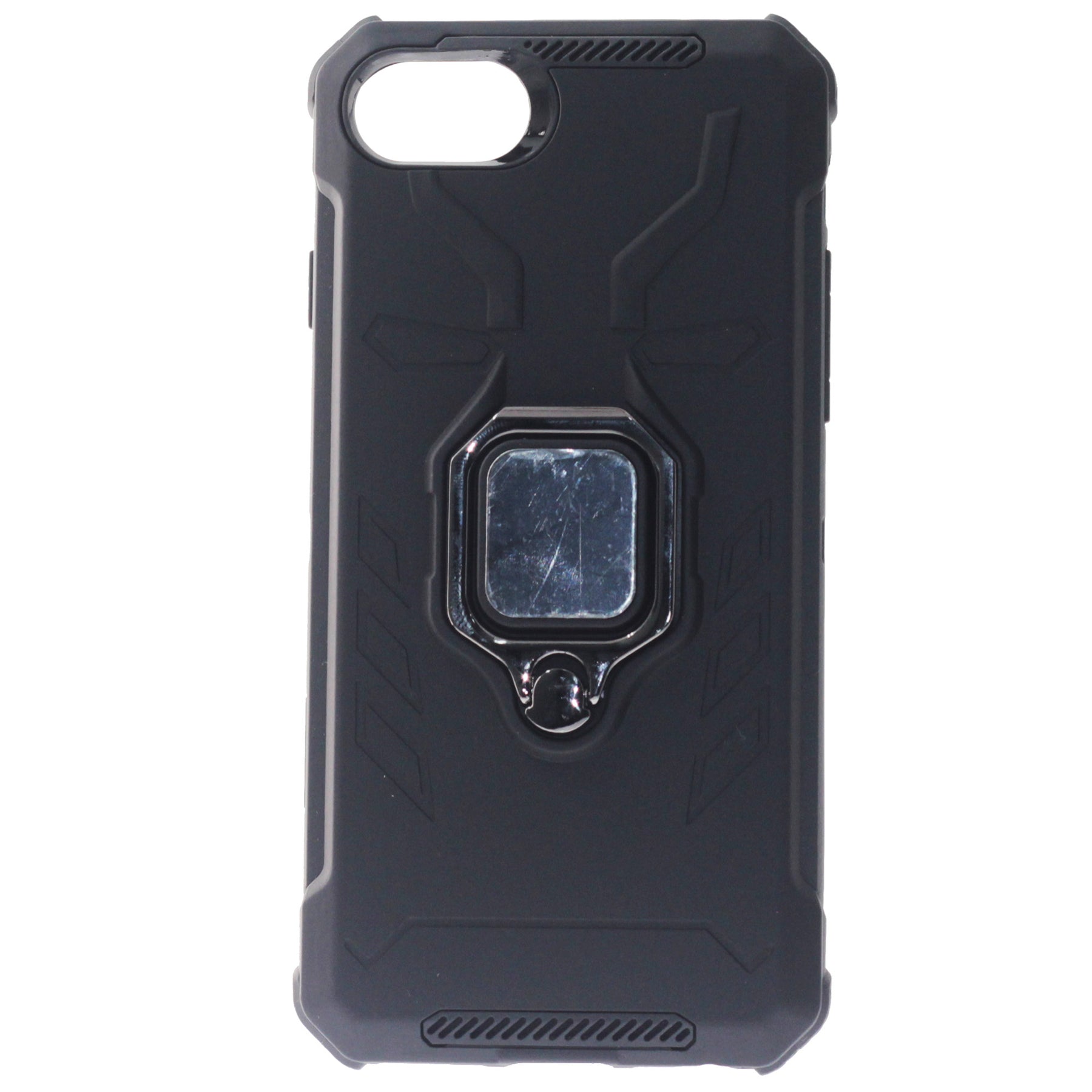 iPhone 6/7/8/SE 2020 Case, Ring Armor Phone Case, Color Black