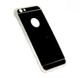 iPhone 7 plus, iPhone 8 plus mirror gel protective black