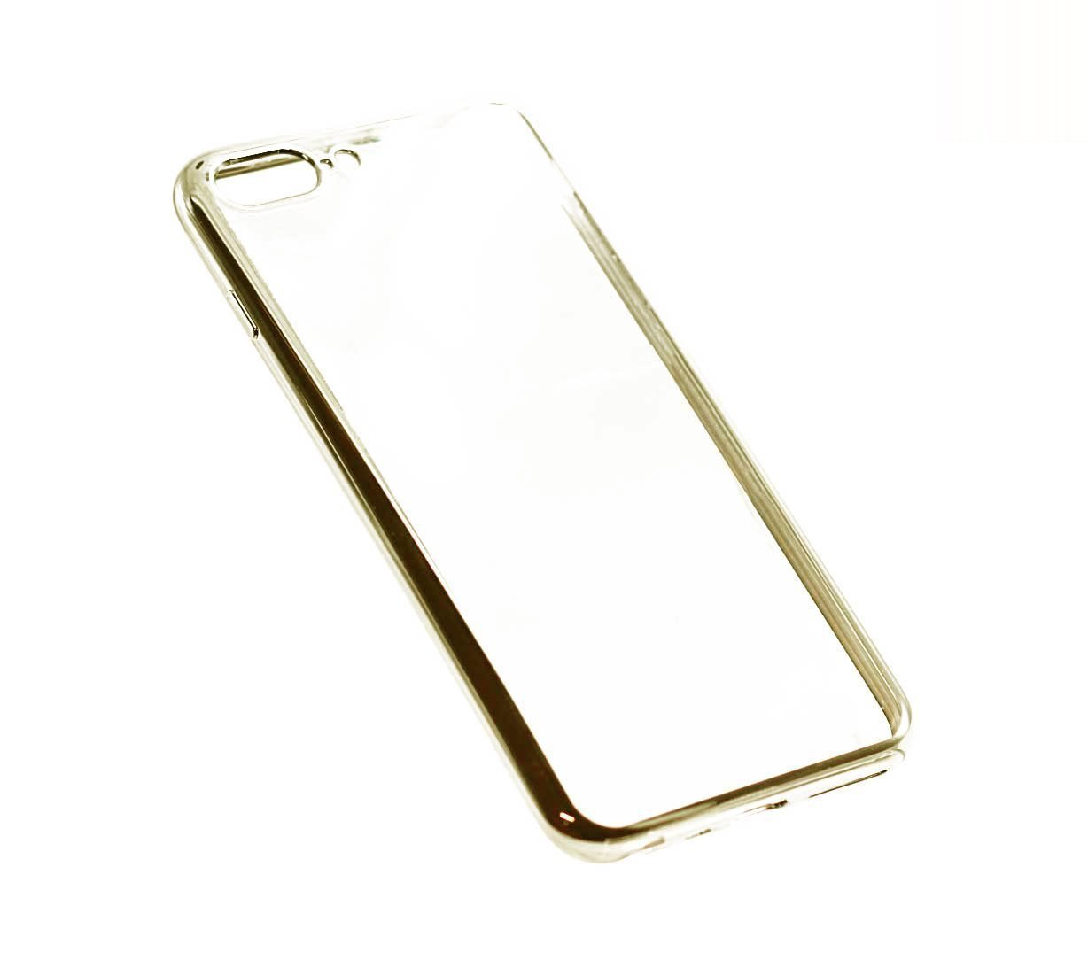 iphone 7/8 plus case, shining gel protective gold