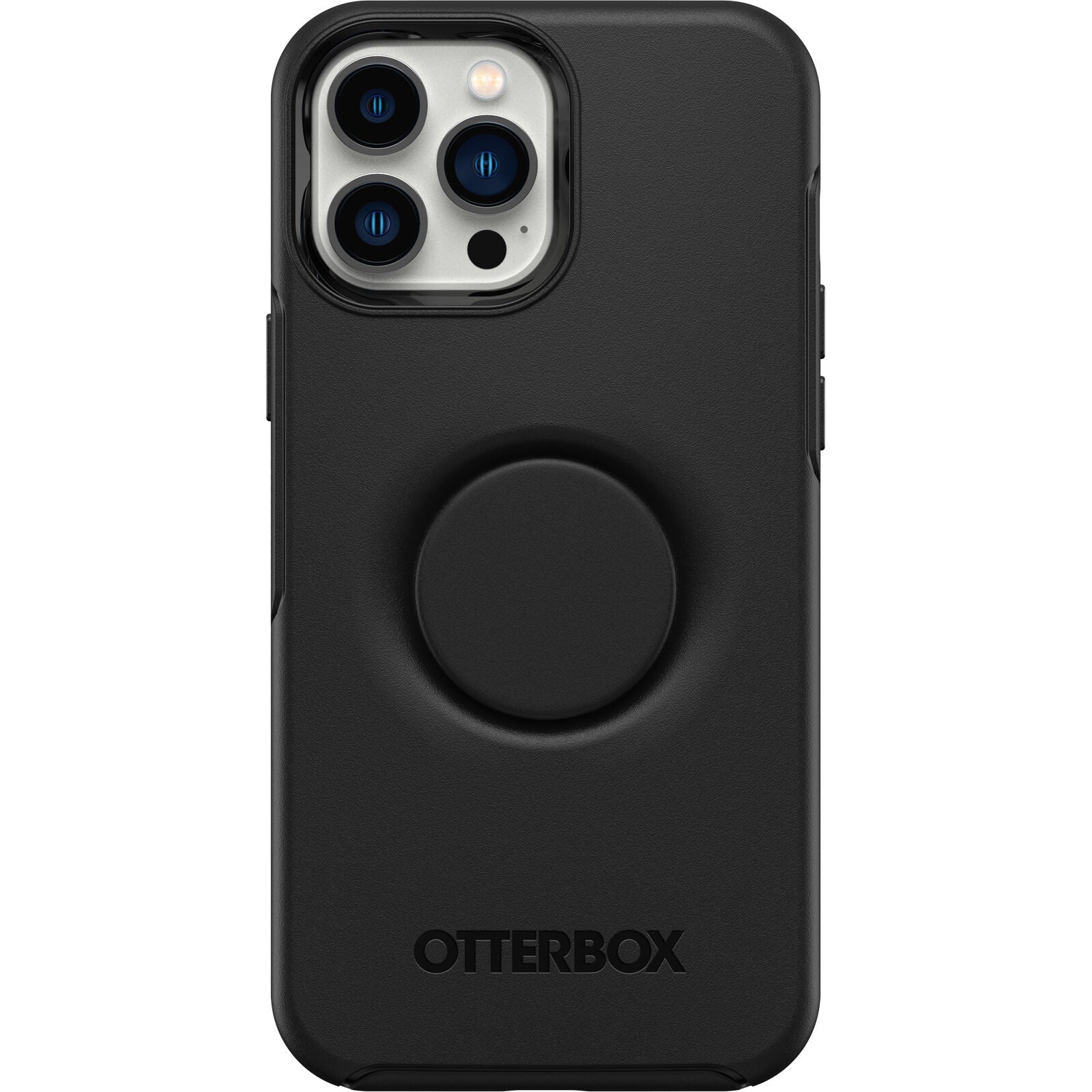 OTTERBOX iPhone 13 Pro Max / 12 Pro Max, Otter + Pop Symmetry Series, Black