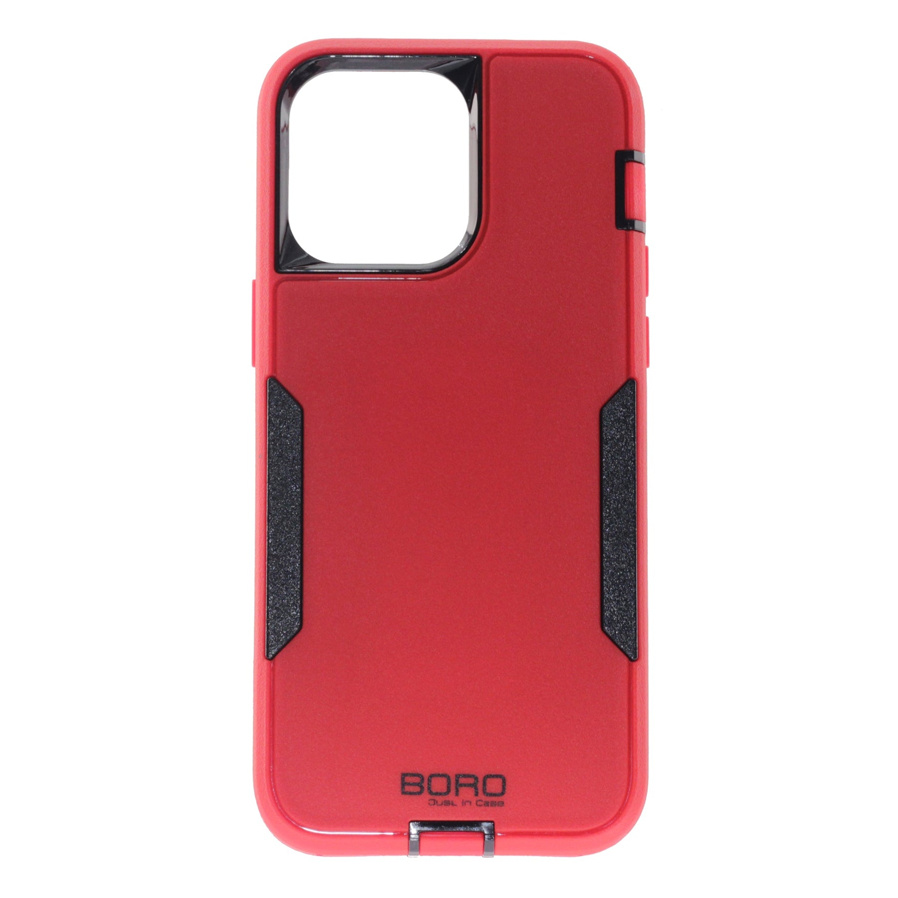 iPhone 14 Max, Defender Case, (BORO) Color Red