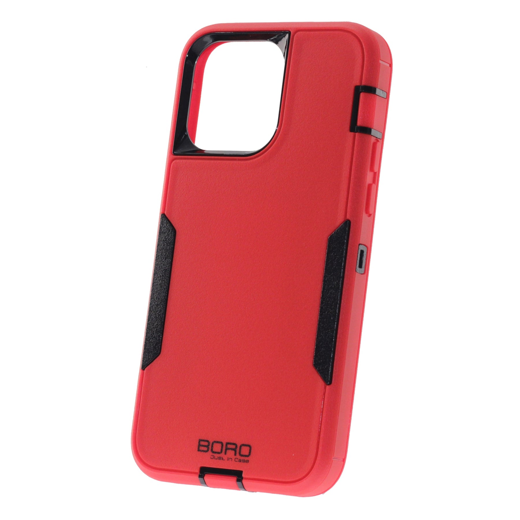 iPhone 14 Max, Defender Case, (BORO) Color Red