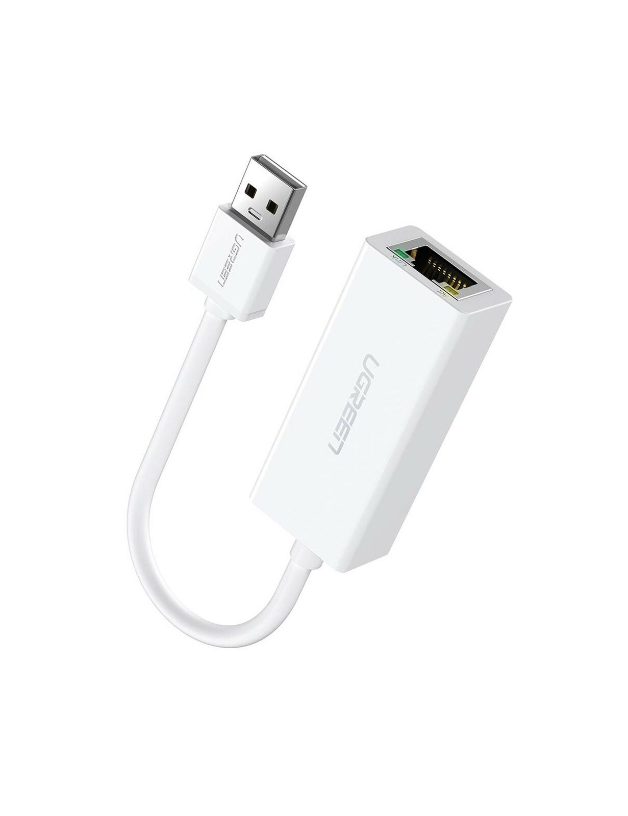 UGREEN Ethernet Adapter (White) USB 2.0 100Mbps