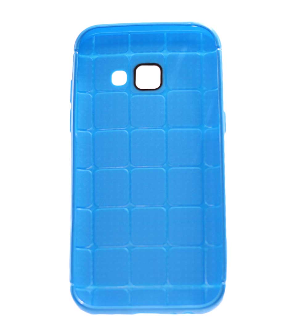 Samsung A3 2017 Grid Gel Phone Case Blue