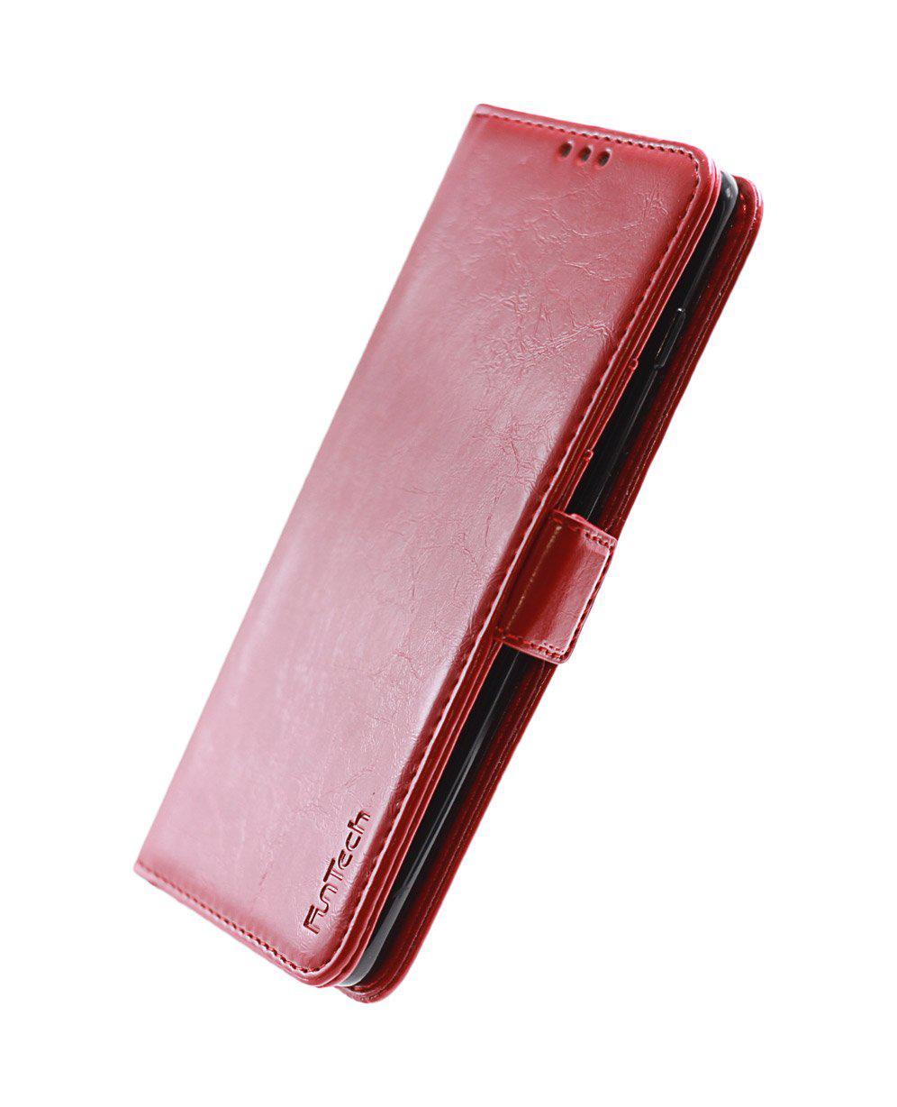 Samsung S10 Plus Leather Case Red