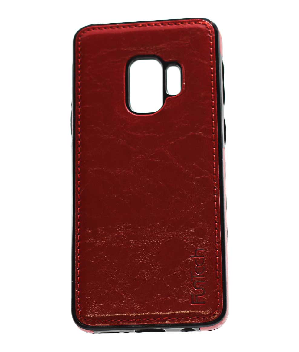 Samsung S9 Leather Back Cover