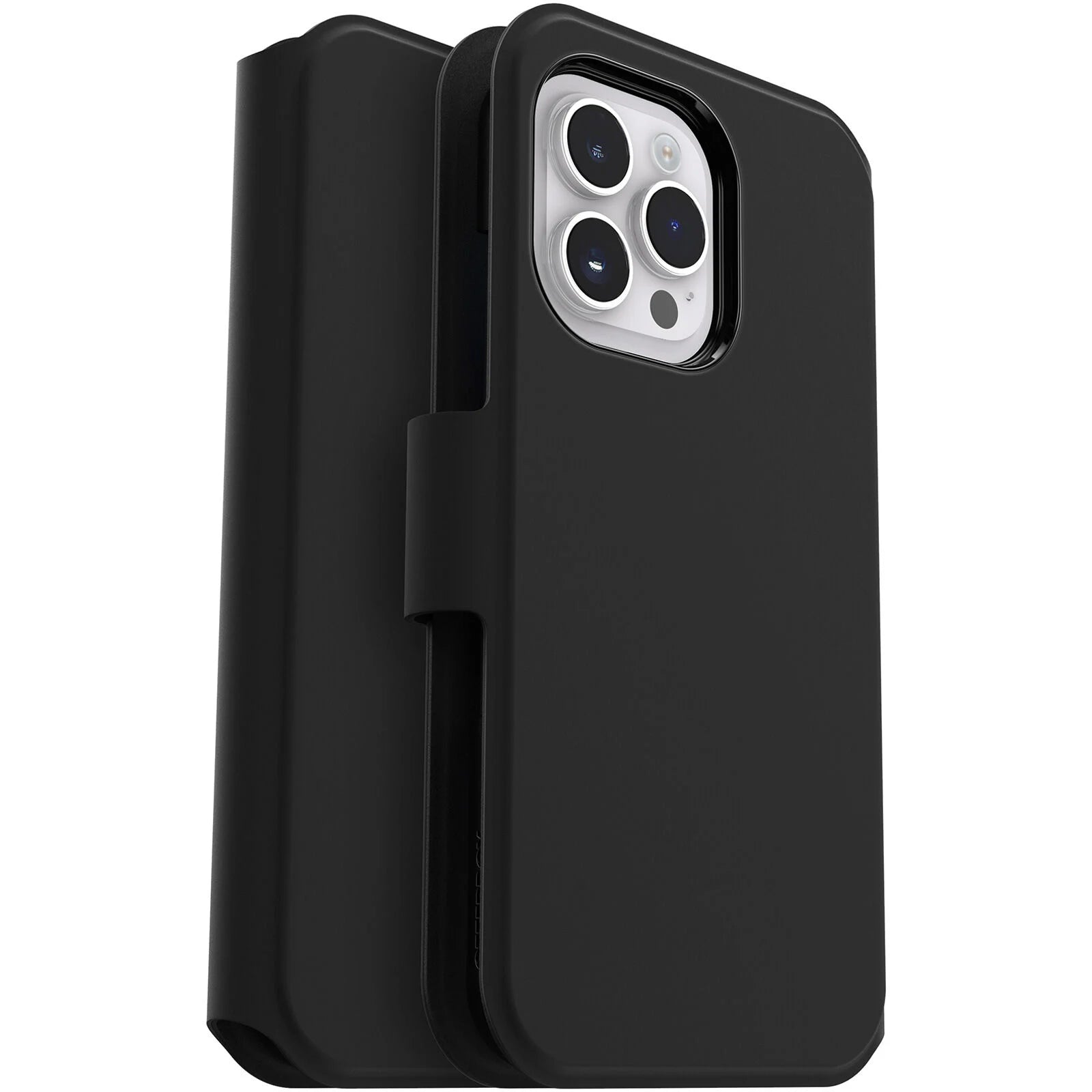 OTTERBOX iPhone 14 Pro Max Case, Strada Via Series, Black