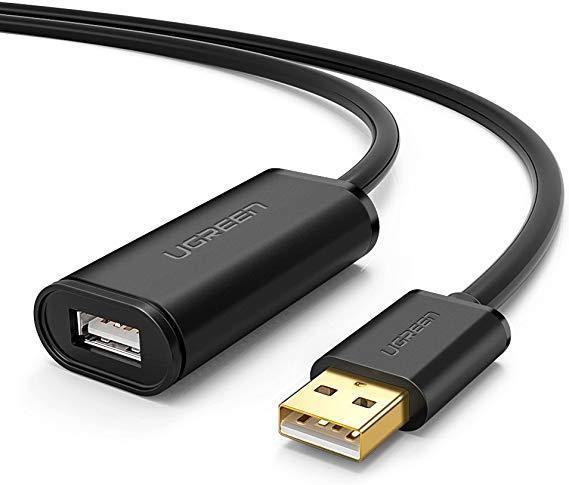 Ugreen USB 2.0 Active extension cable with Chipset 10M - Fun Tech IOT