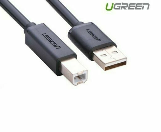 UGREEN USB 2.0 AM to BM Printer Cable 1m Black