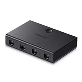 Ugreen USB 2.0 Sharing Switcher 4x1 Black - Fun Tech IOT