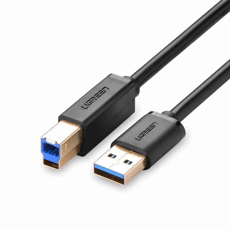 UGREEN USB 3.0 A Male to B Male Printer Cable Black 2M