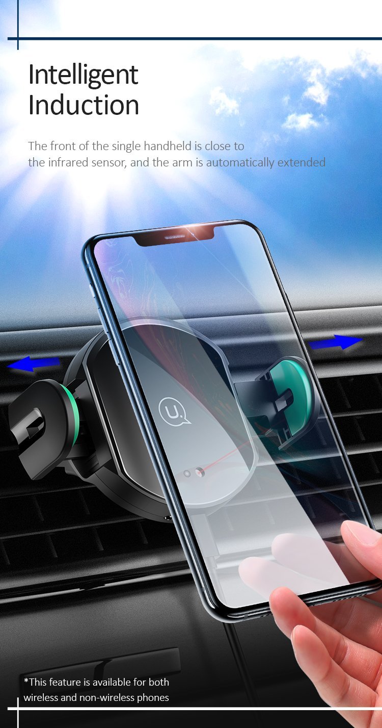 Wireless Car phone charger and holder