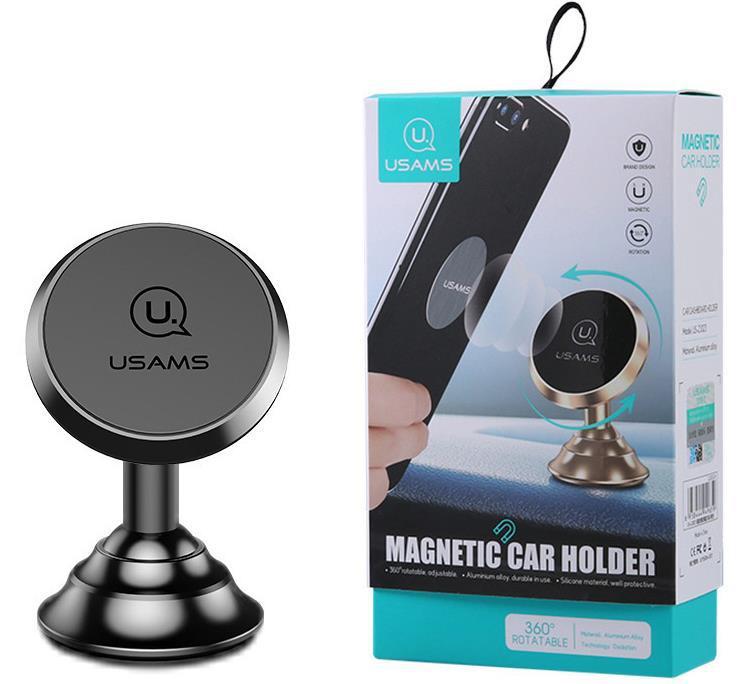 USAMS Magnetic Car Phone Holder Easy Pop On & Off
