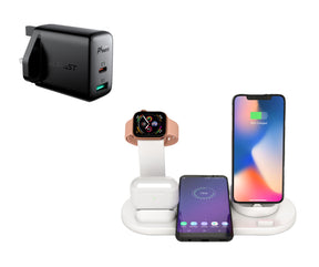 3 in 1 Rotatable Charger Dock for watch, phone and Airpods